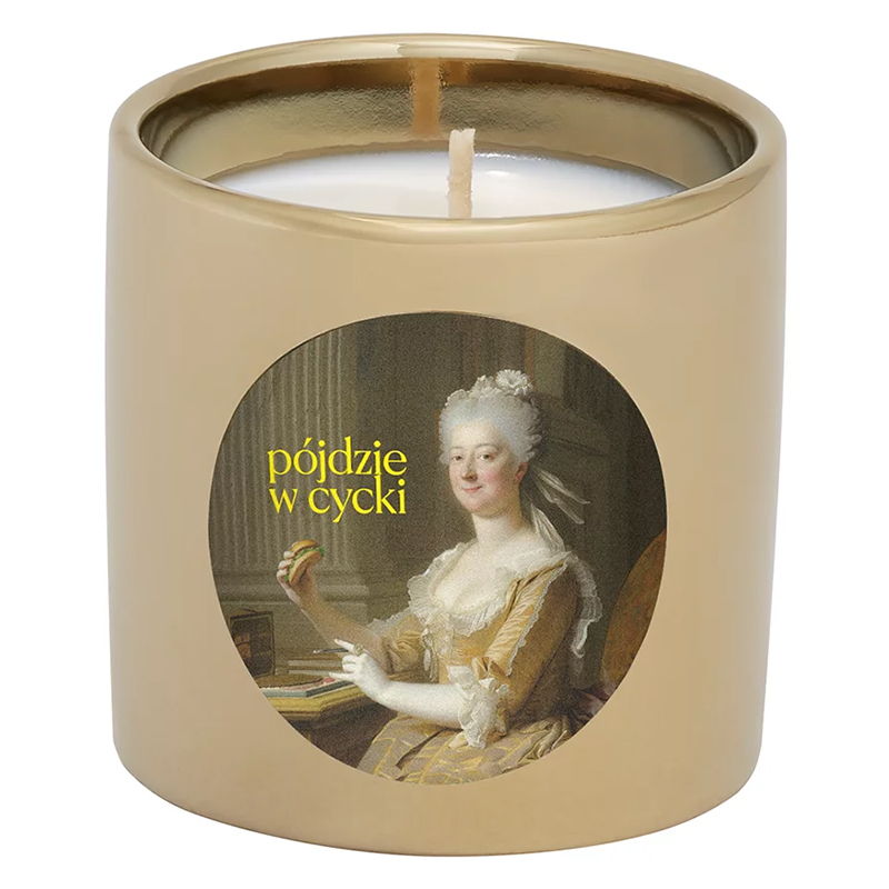 Flagolie Eklerktyzm, zapachowa świeca sojowa, Pójdzie w Cycki, 150 g