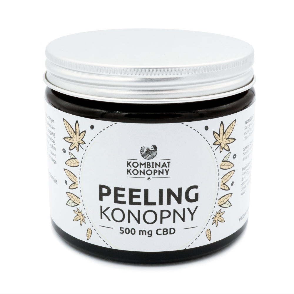 Kombinat Konopny, peeling konopny, CBD 500 mg, 250 g