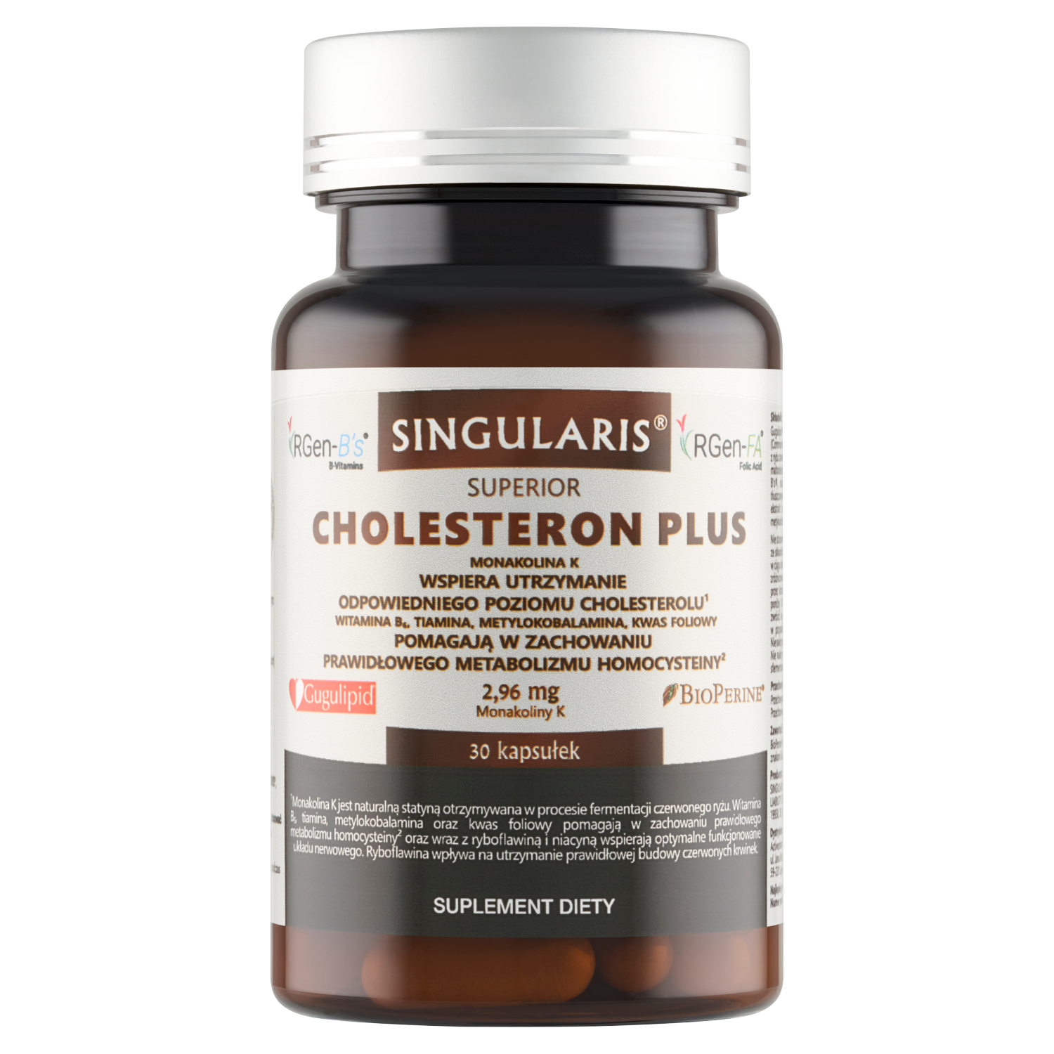 Singularis Superior Cholesteron Plus, 30 kapsułek