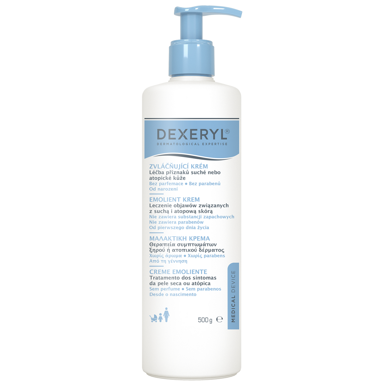 Dexeryl, emolient krem do suchej skóry, 500 g