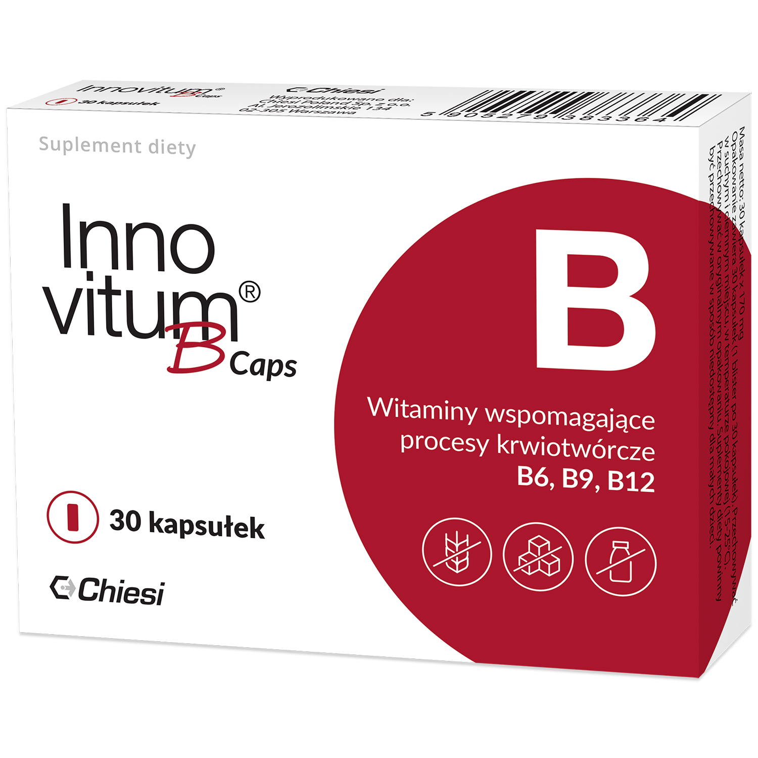 Innovitum B Caps, 30 kapsułek