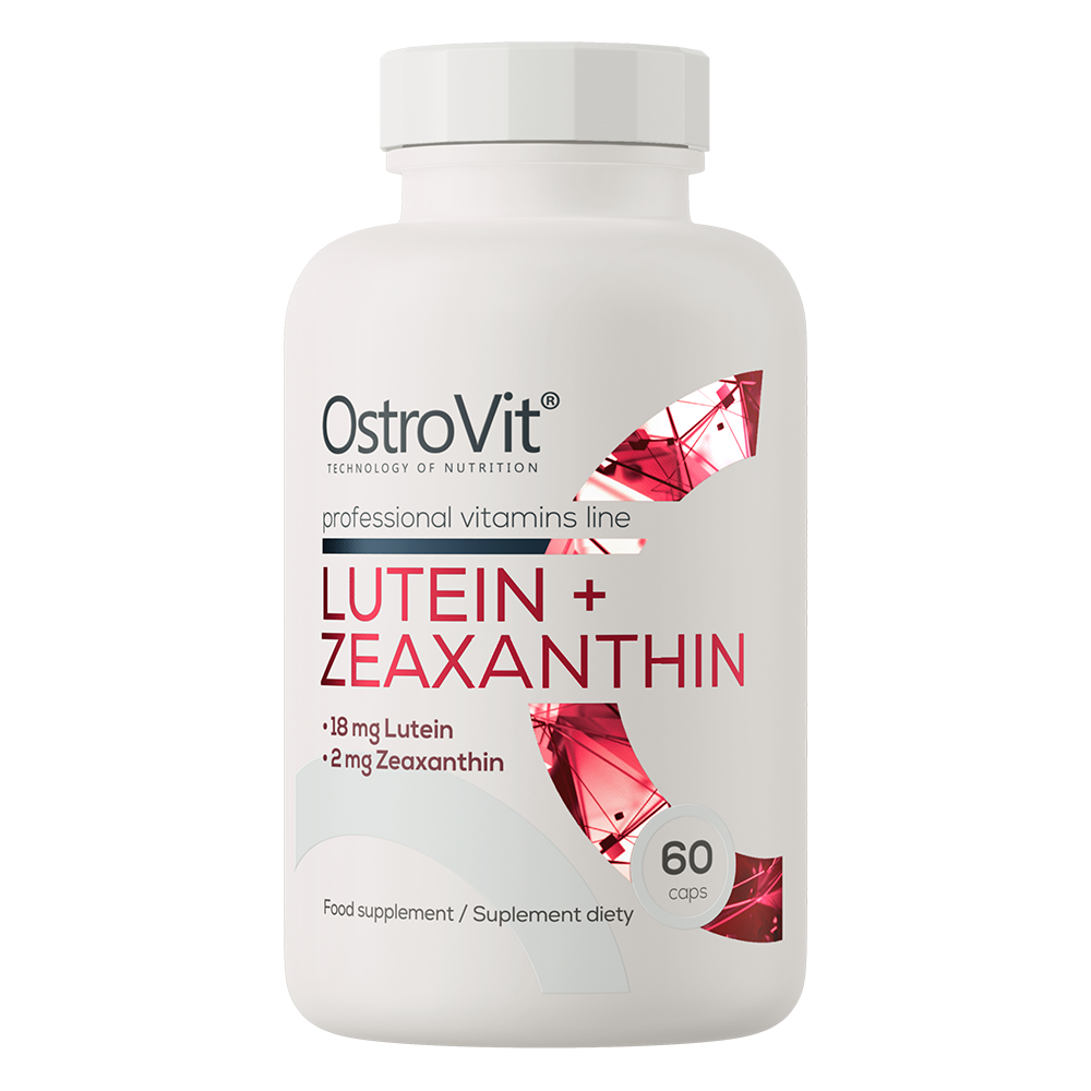OstroVit Lutein + Zeaxanthin, 60 kapsułek