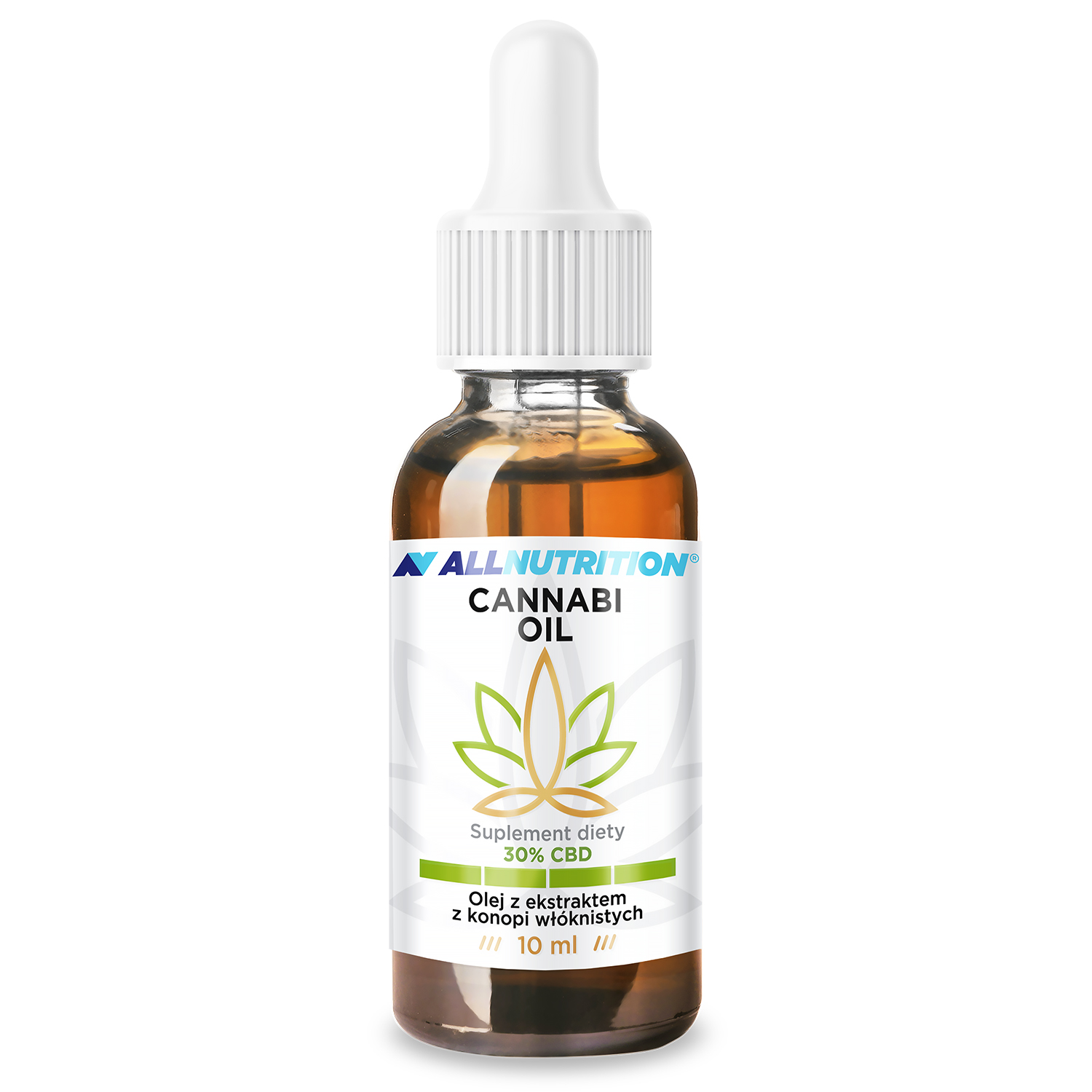 Allnutrition Cannabi Oil 30% CBD, olej z konopi, 10 ml