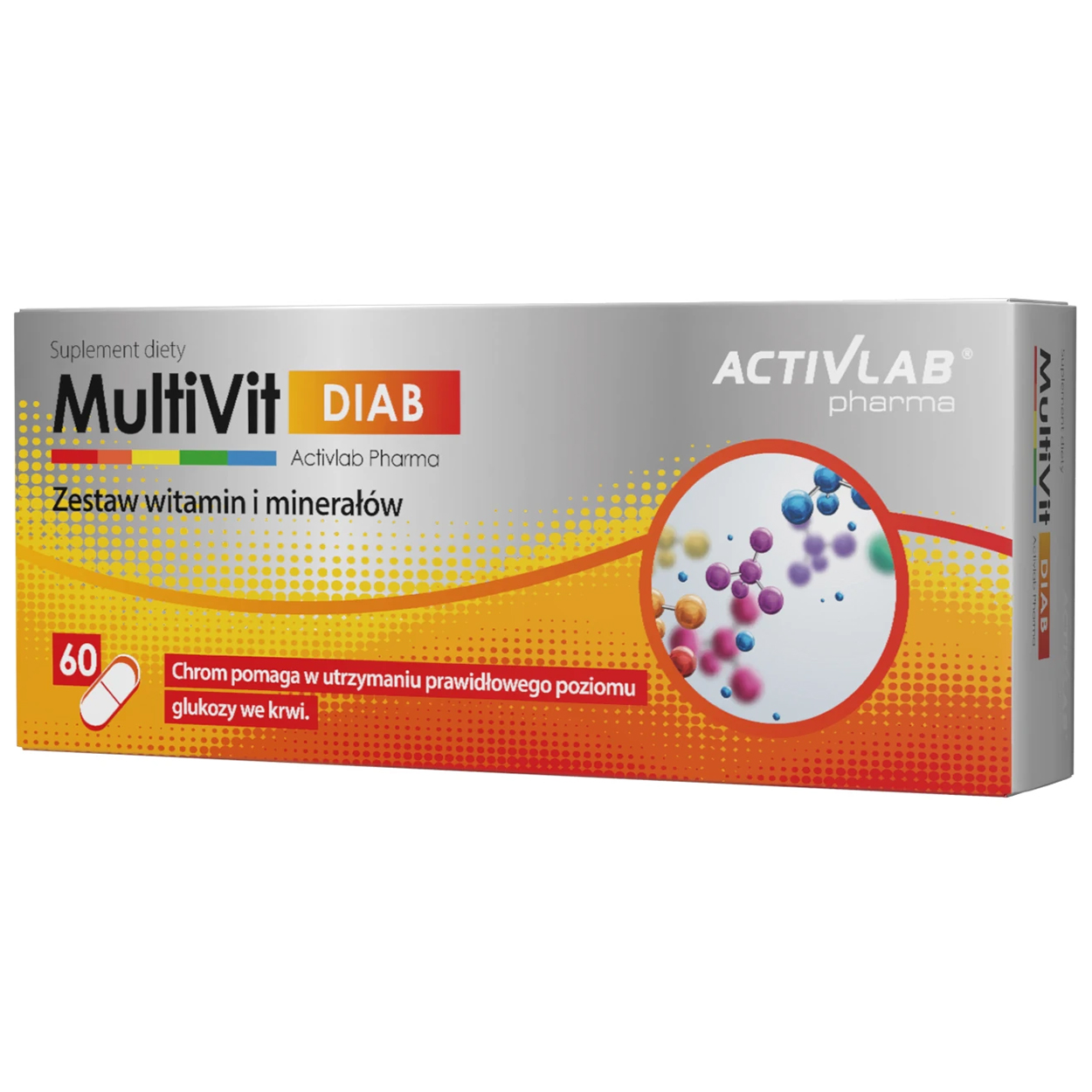 Activlab Pharma MultiVit DIAB, 60 kapsułek
