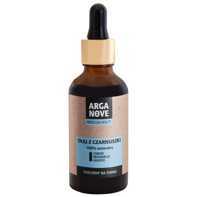 Arganove, olej z nasion czarnuszki nierafinowany, 50 ml