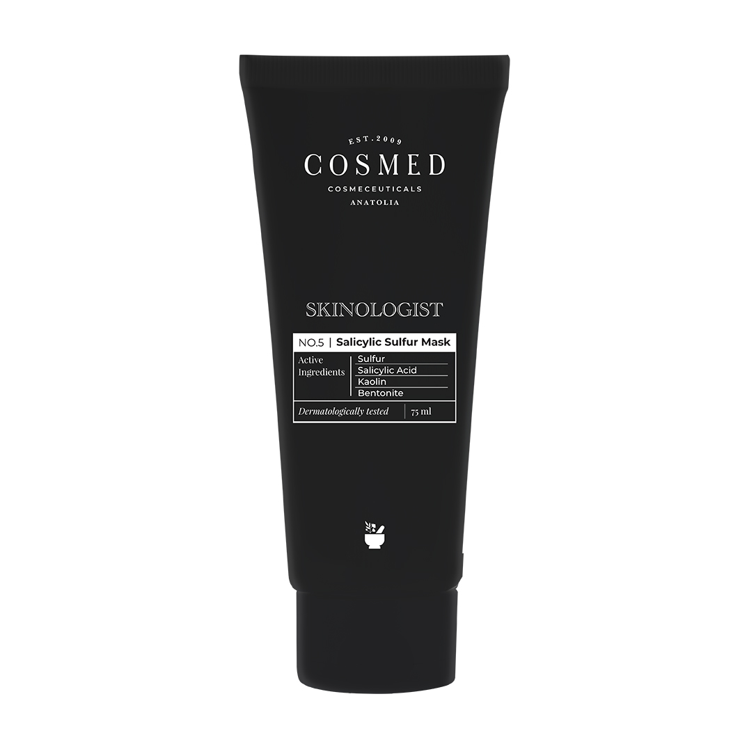 Cosmed Skinologist, maska głęboko oczyszczająca salicylowo-siarkowa, 75 ml