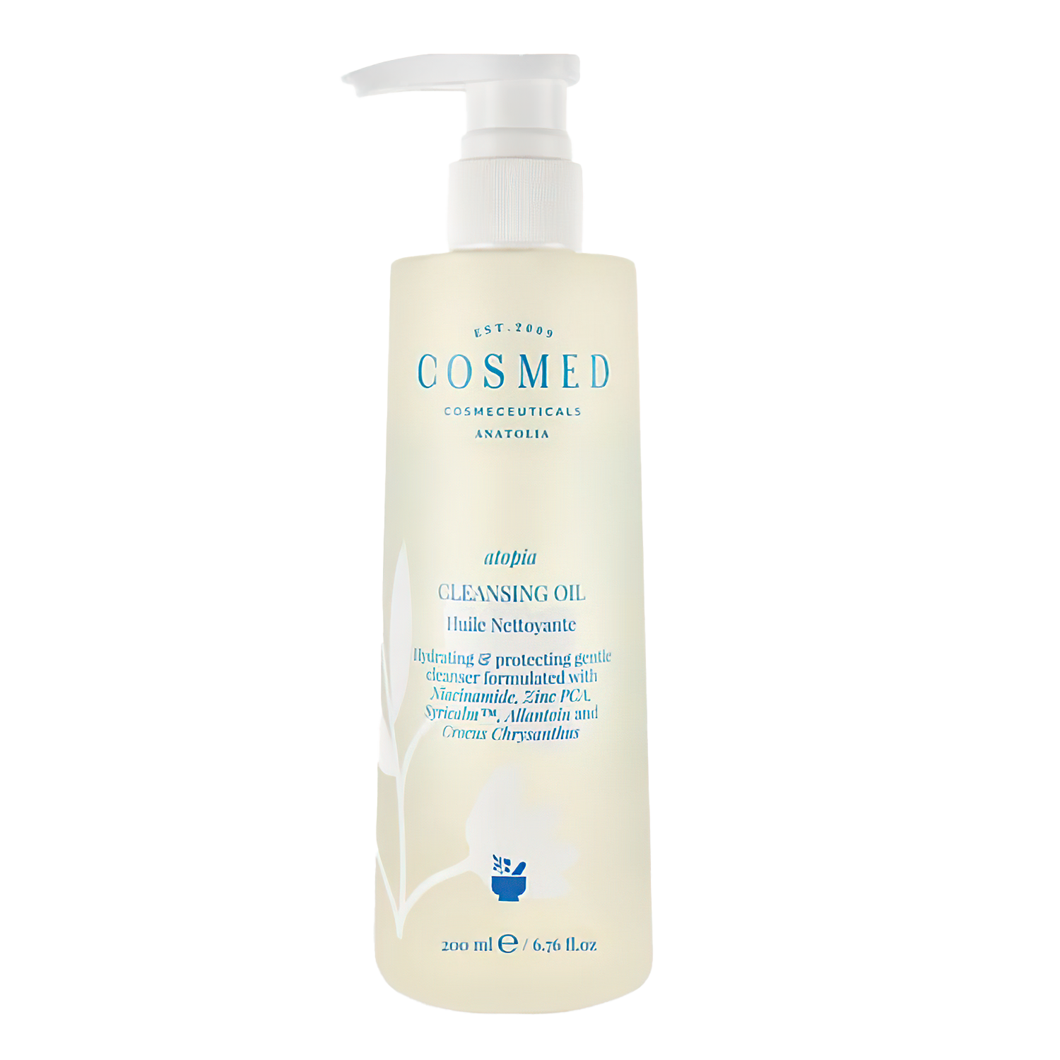 Cosmed Atopia, olejek oczyszczający do twarzy i ciała, 200 ml