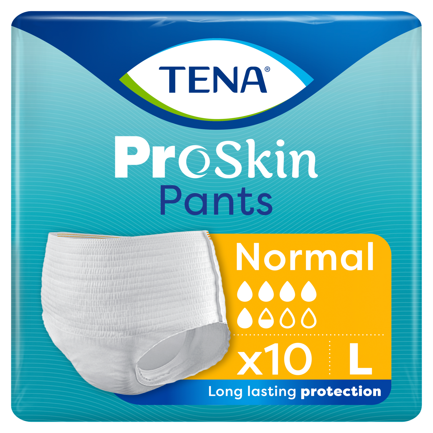 Tena Pants ProSkin, majtki chłonne, rozmiar L, 100-135 cm, Normal, 10 sztuk
