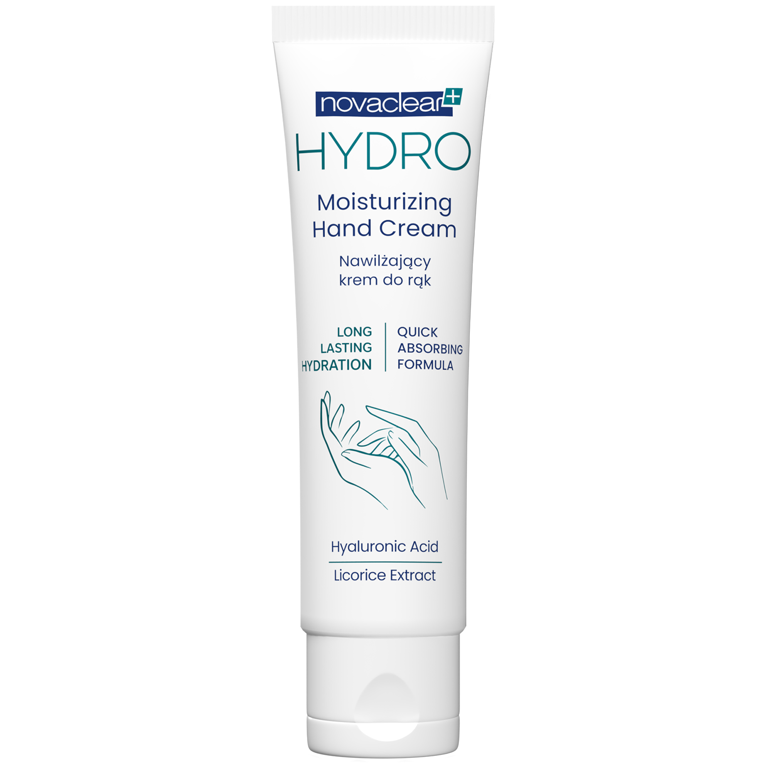 Novaclear Hydro, krem nawilżający do rąk, 50 ml
