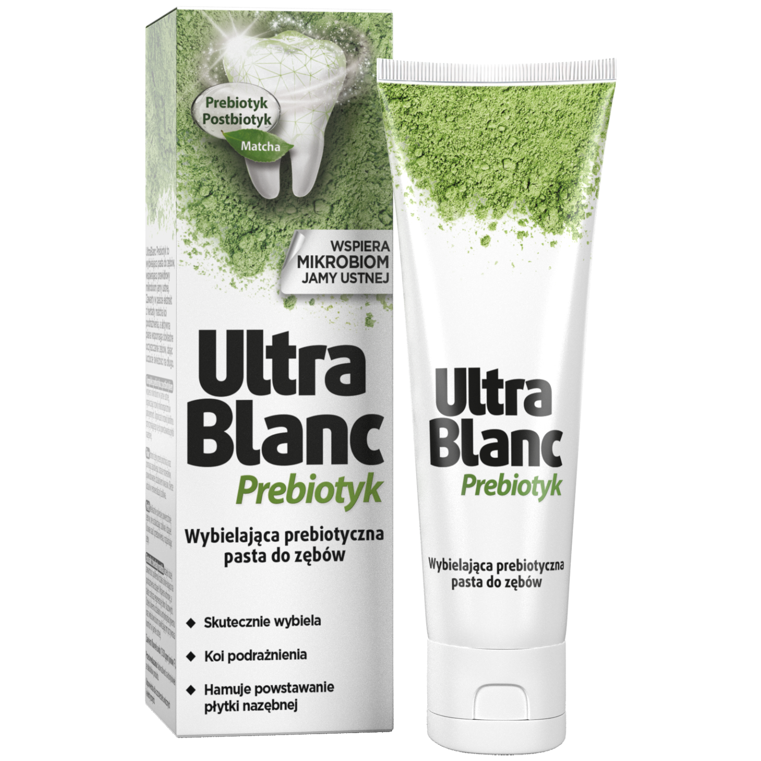 UltraBlanc Prebiotyk, wybielająca pasta do zębów, 75 ml