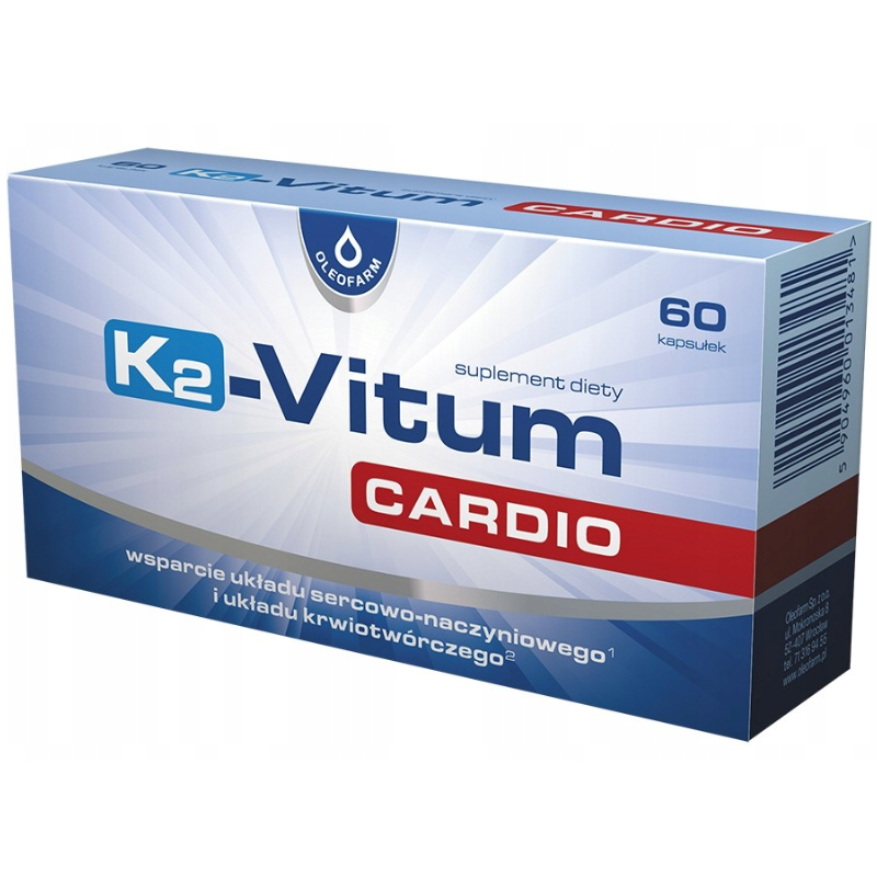 K2-Vitum Cardio, 60 kapsułek