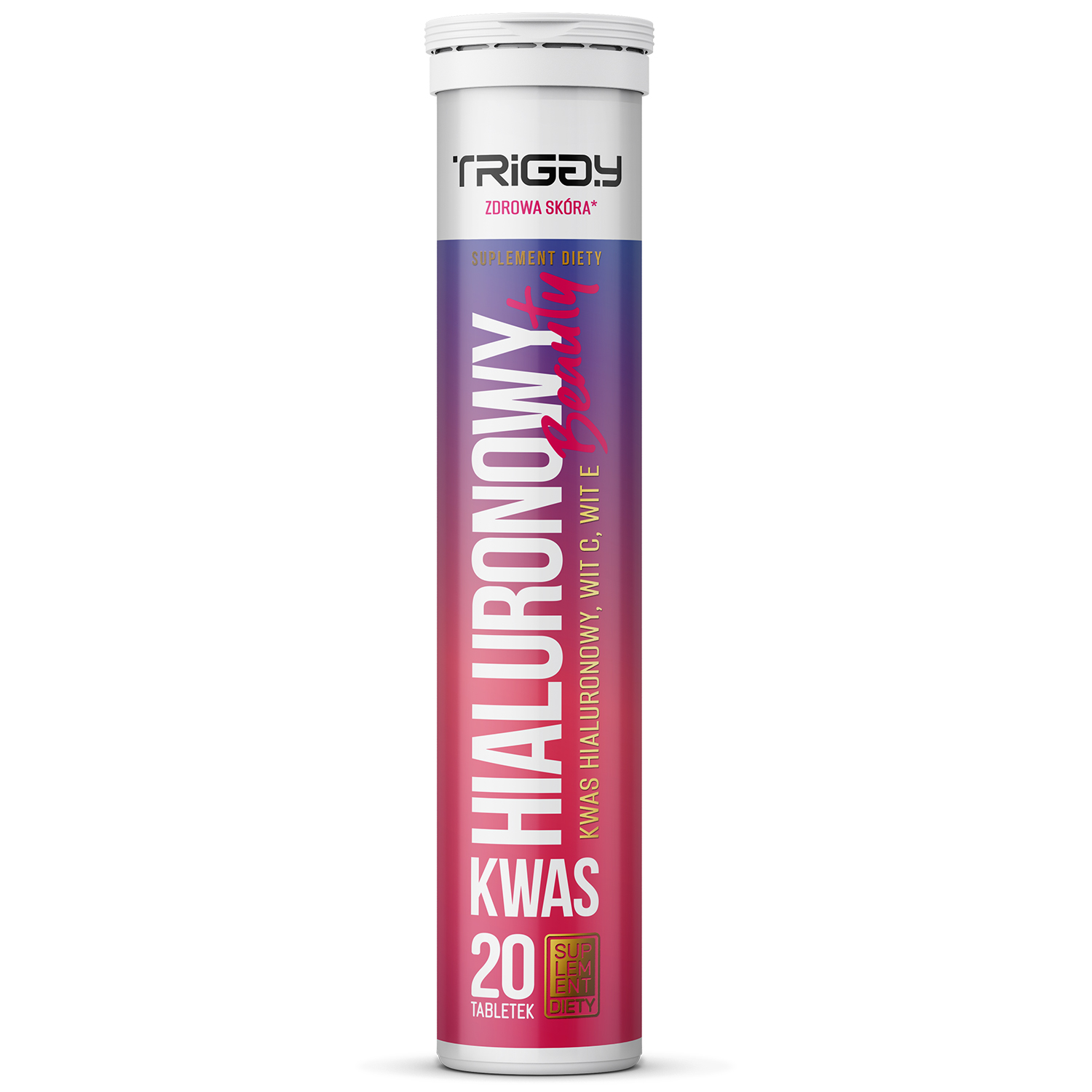 Triggy Kwas Hialuronowy Beauty, 20 tabletek musujących