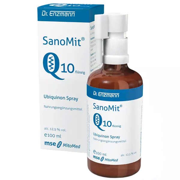 Dr Enzmann SanoMit, koenzym Q10, krople, 100 ml