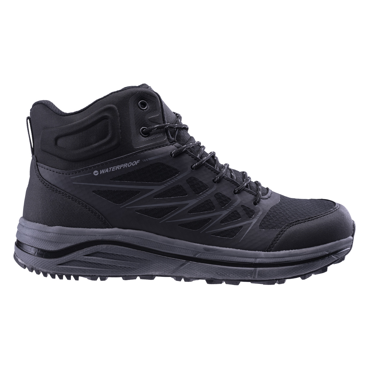 Męskie Buty HI-TEC REWILE MID WP M000181479 – Czarny