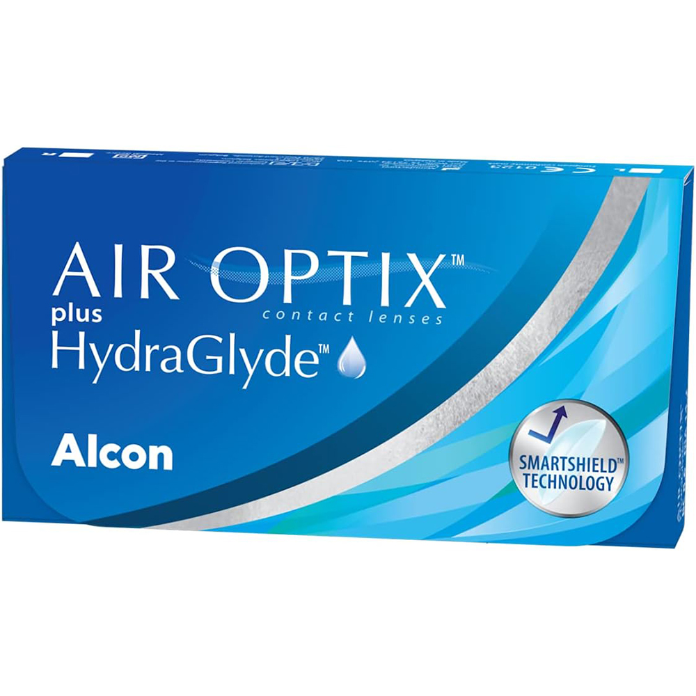 Air Optix Plus HydraGlyde 8,6, soczewki kontaktowe, 30-dniowe, -4,75, 6 sztuk