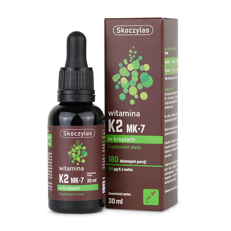 Skoczylas Witamina K2 MK-7, krople, 30 ml