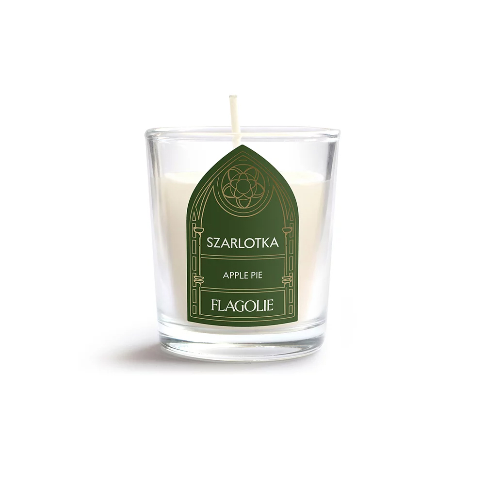 Flagolie Celebrate Christmas, zapachowa świeca sojowa, Szarlotka, 70 g