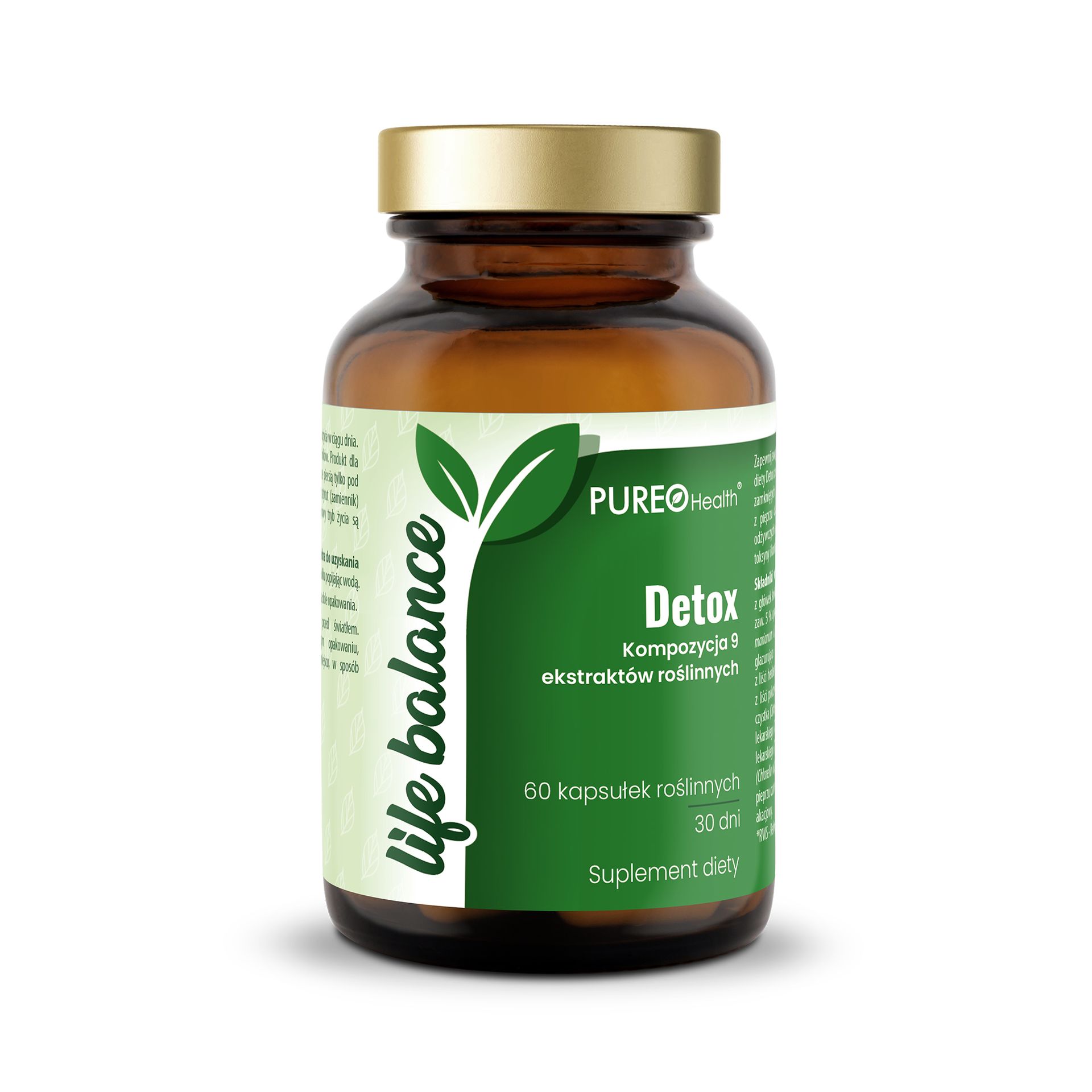 Pureo Health Life Balance Detox, 60 kapsułek