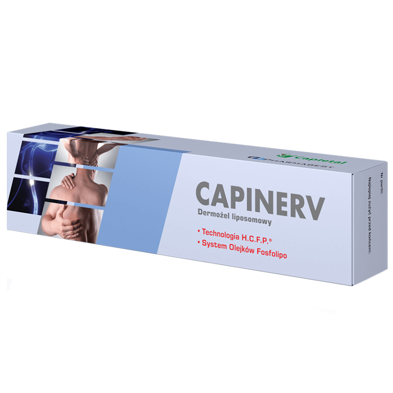 Capinerv, dermożel liposomowy, 50 ml