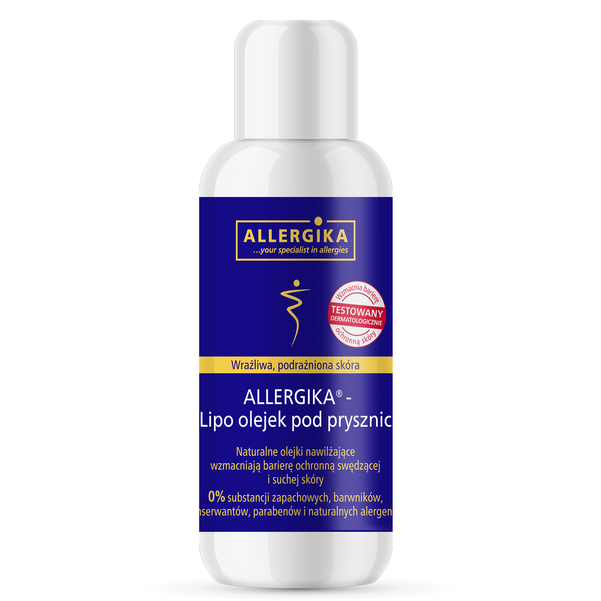 Allergika, lipo olejek pod prysznic, 200 ml