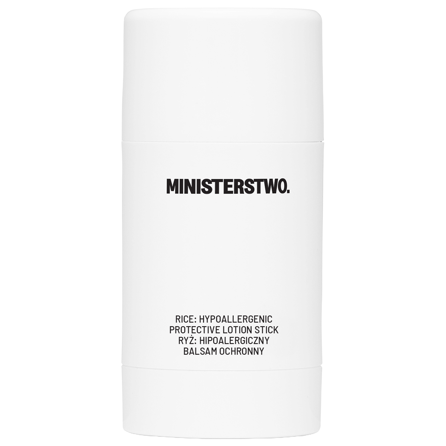 Ministerstwo Dobrego Mydła, hipoalergiczny balsam ochronny w sztyfcie, ryż, 75 g