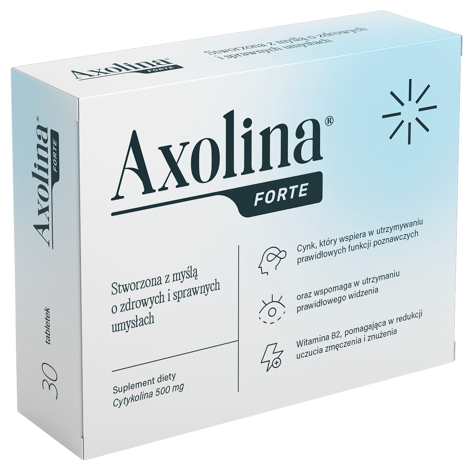 Axolina Forte 500 mg, 30 tabletek