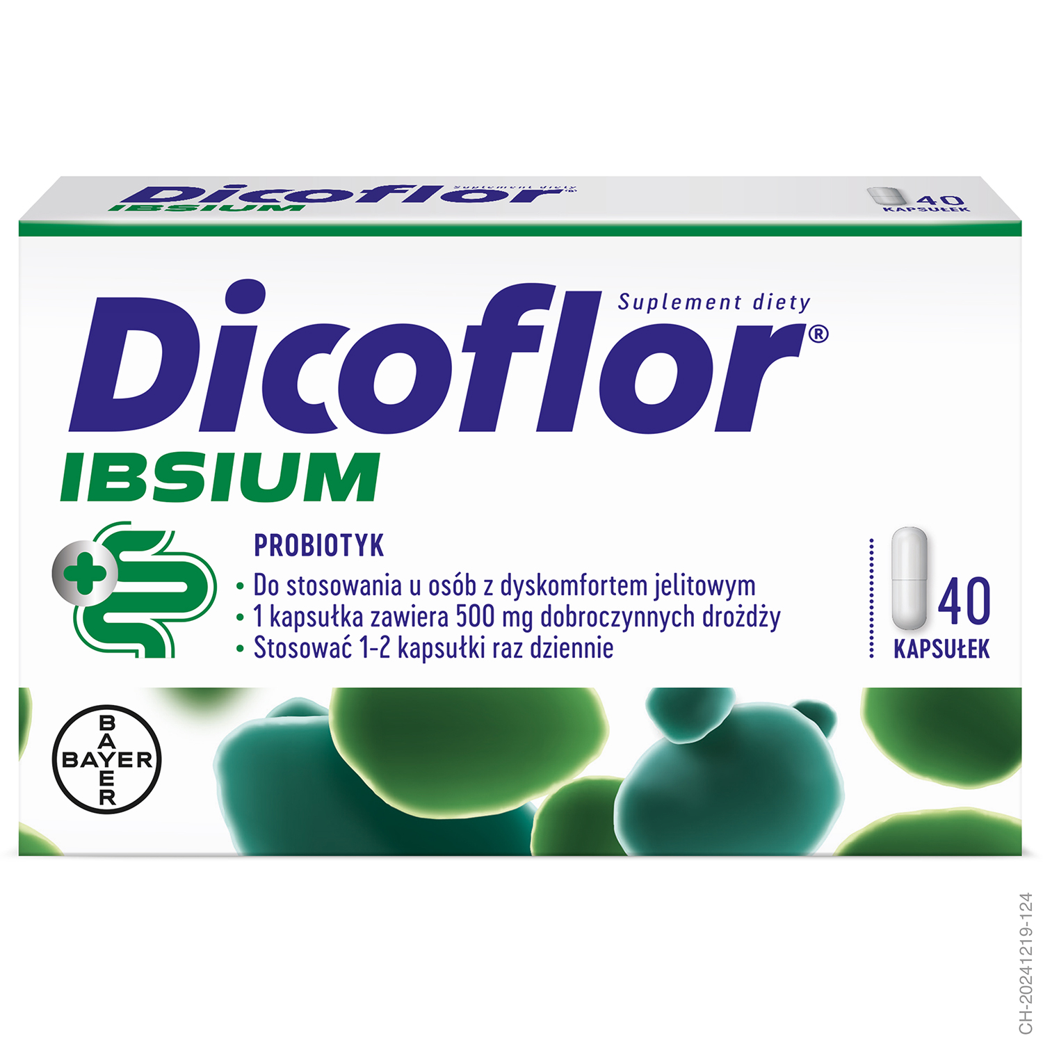 Dicoflor Ibsium, 40 kapsułek