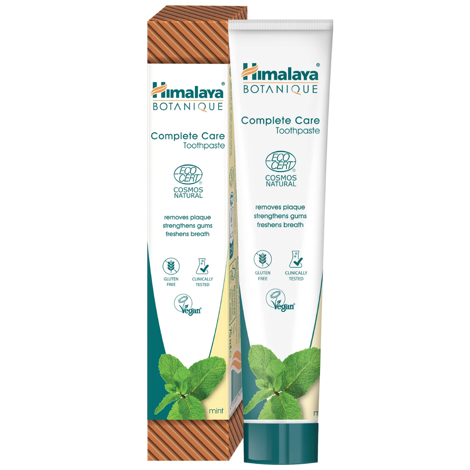 Himalaya Botanique Complete Care, pasta do zębów, mięta, bez fluoru, 75 ml