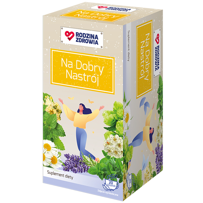 Rodzina Zdrowia Na dobry nastrój, herbatka fix, 2,1 g x 20 saszetek