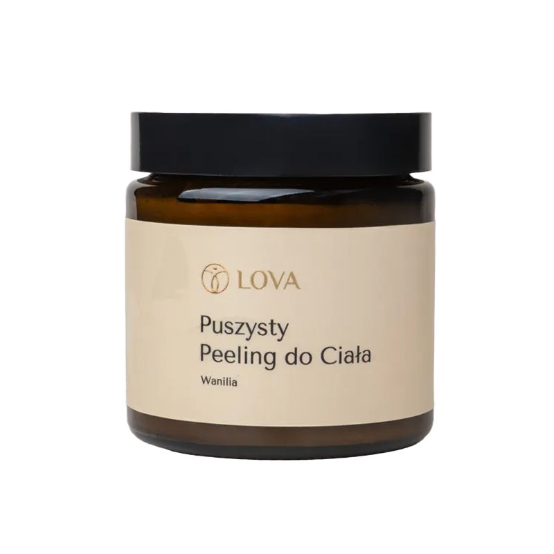 Lova Puszysty Peeling do ciała, wanilia, 120 ml