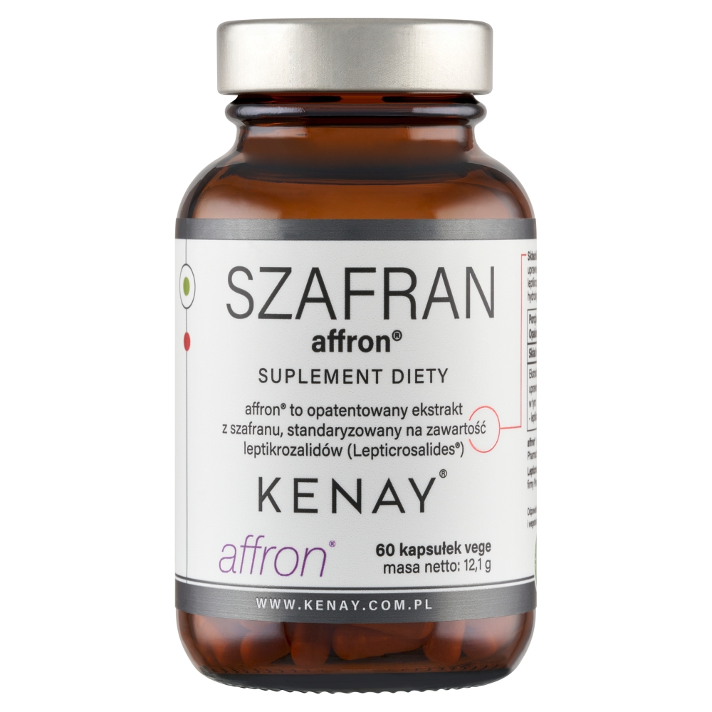 Kenay Szafran Affron, 60 kapsułek