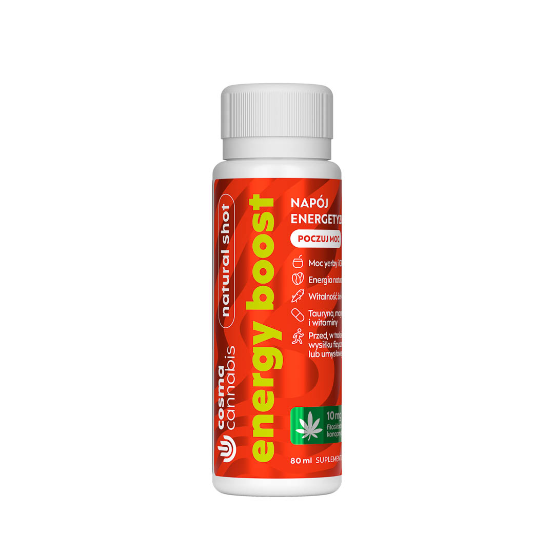 Cosma Cannabis Energy Boost, shot, 80 ml