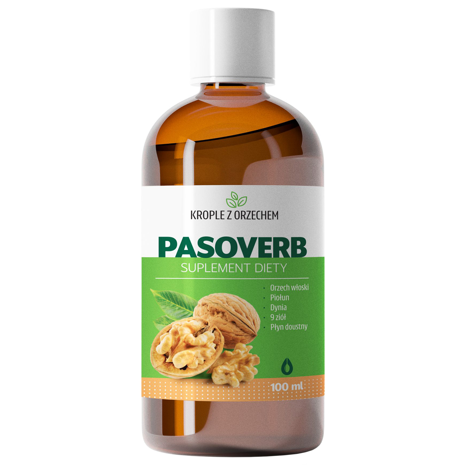 Ekototu Pasoverb krople z orzechem, 100 ml