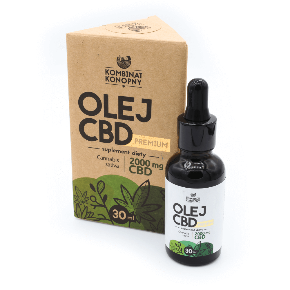 Kombinat Konopny Olej CBD Premium 2000 mg, 30 ml