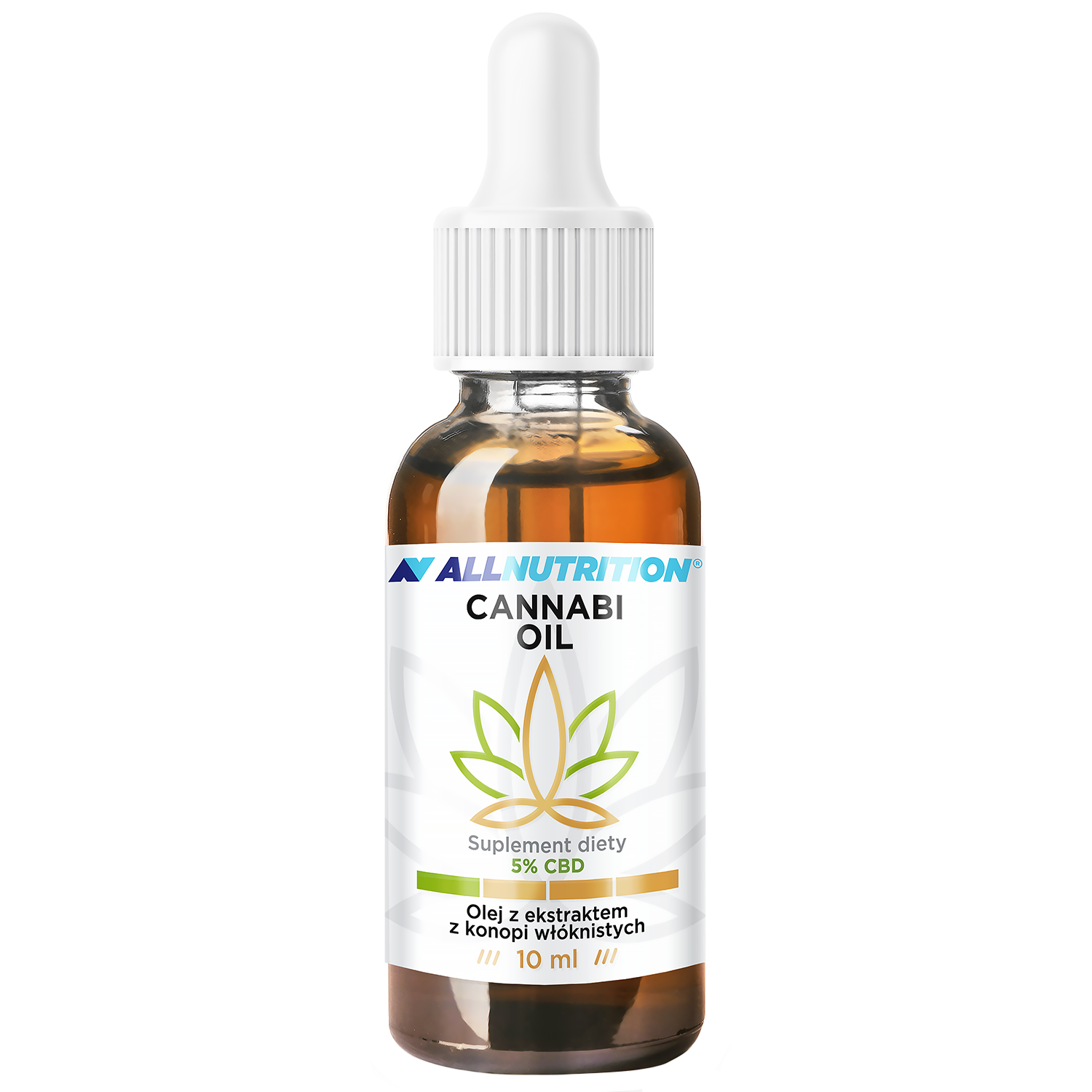 Allnutrition Cannabi Oil 5% CBD, olej z konopi, 10 ml