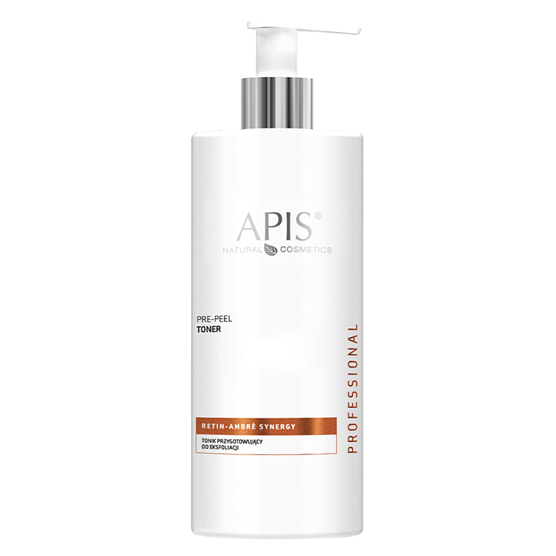 Apis Professional Retin Ambre Synergy, tonik przygotowujący do eksfoliacji, 500 ml