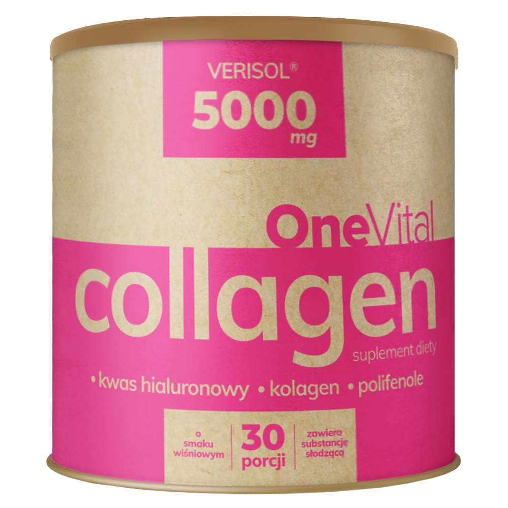 OneVital Kolagen, smak wiśniowy, 198 g