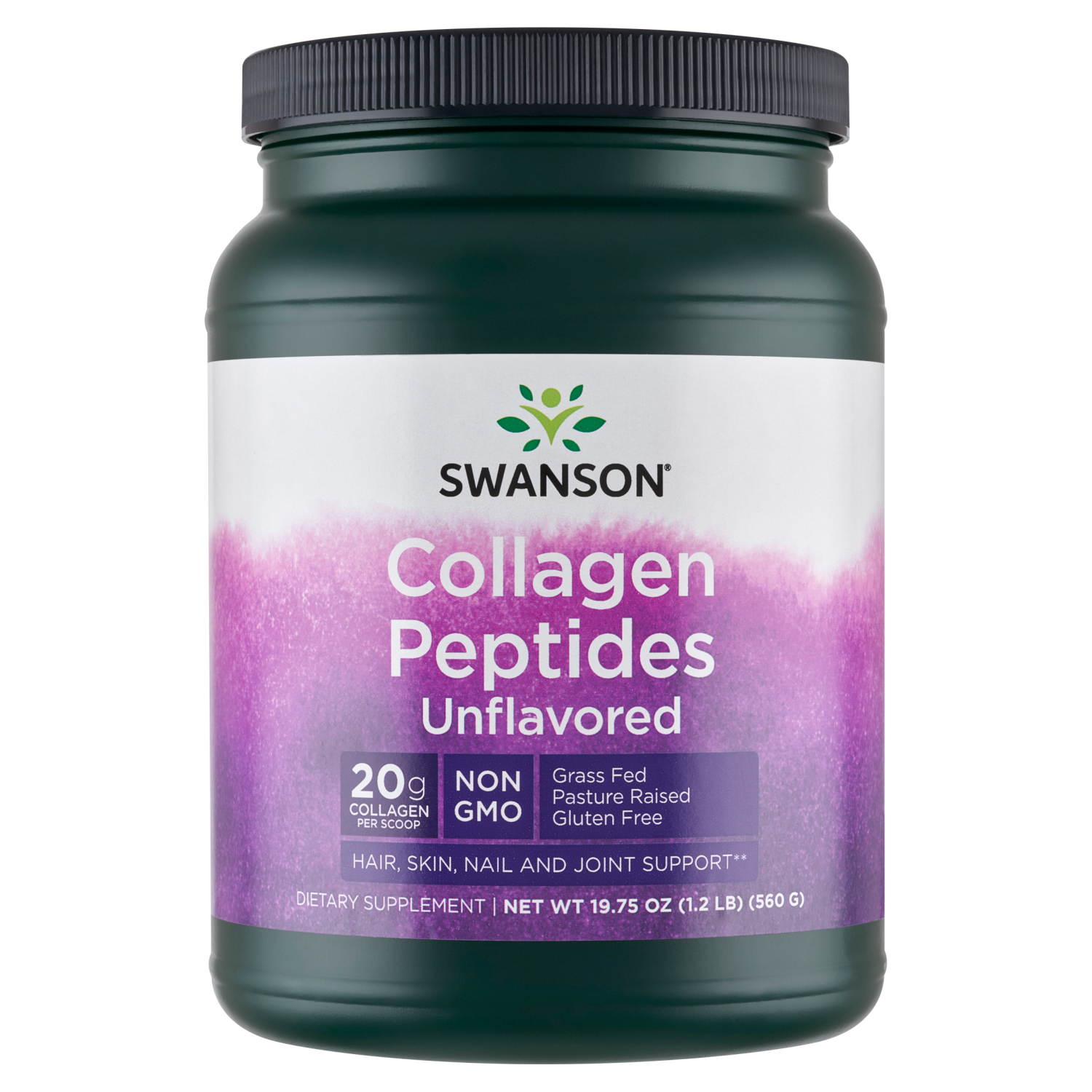 Swanson Peptydy Kolagenowe, bez smaku, 560 g