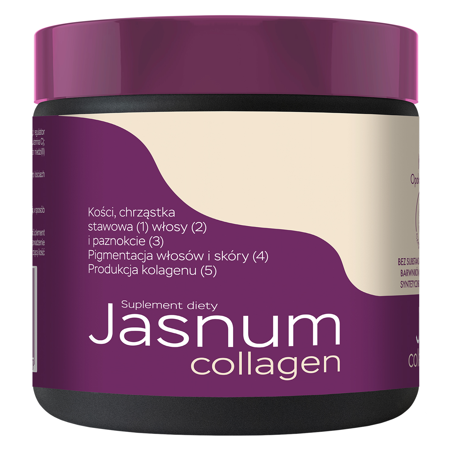 Jasnum Collagen, proszek, 180 g