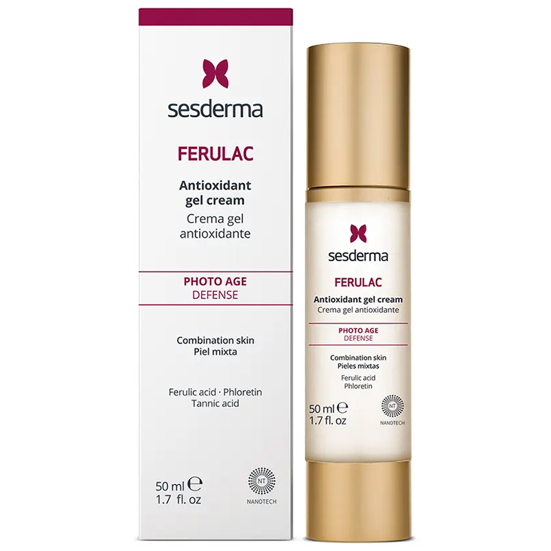 Sesderma Ferulac, antyoksydacyjny krem-żel do twarzy, 50 ml