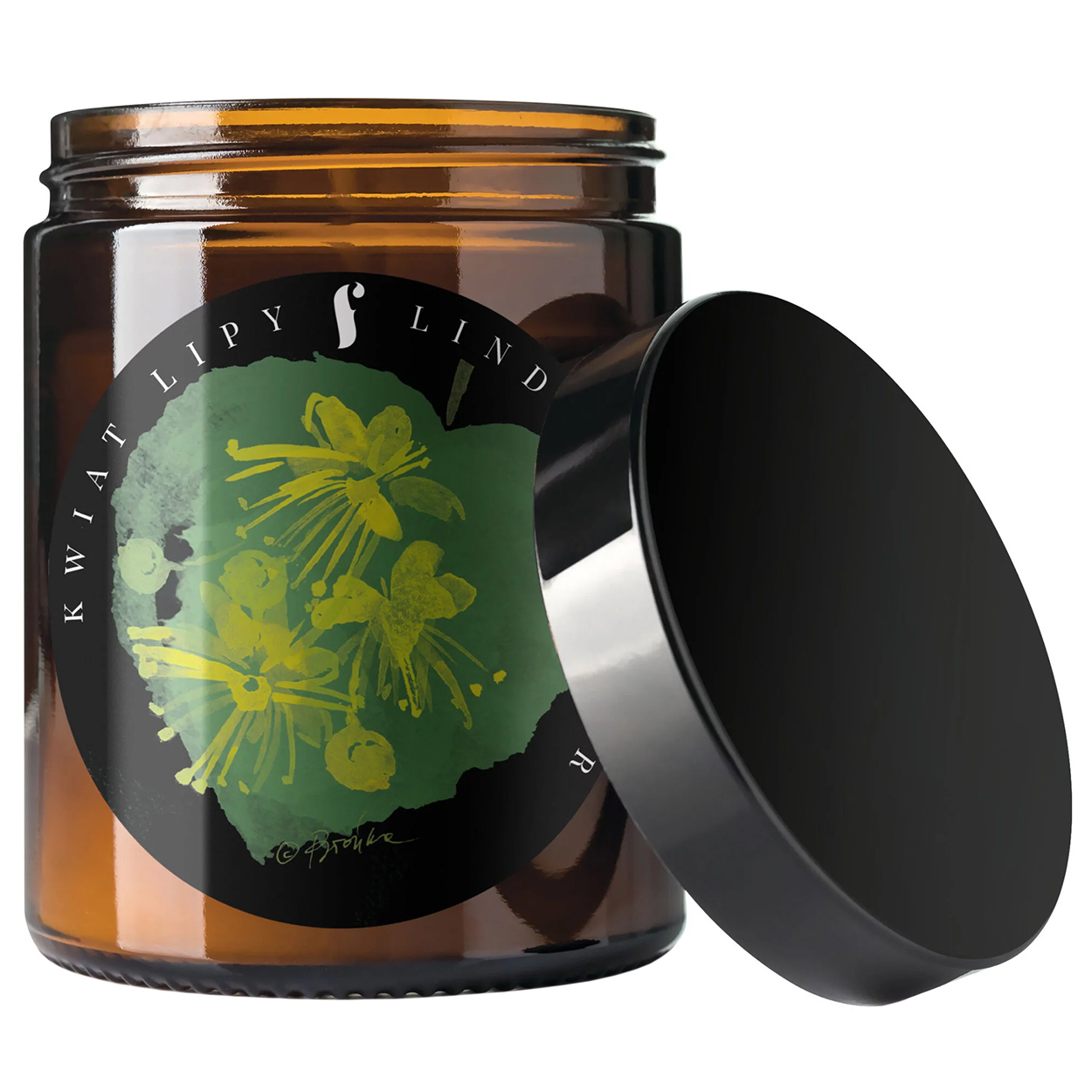 Flagolie Four Seasons, zapachowa świeca sojowa, Kwiat Lipy, 120 g