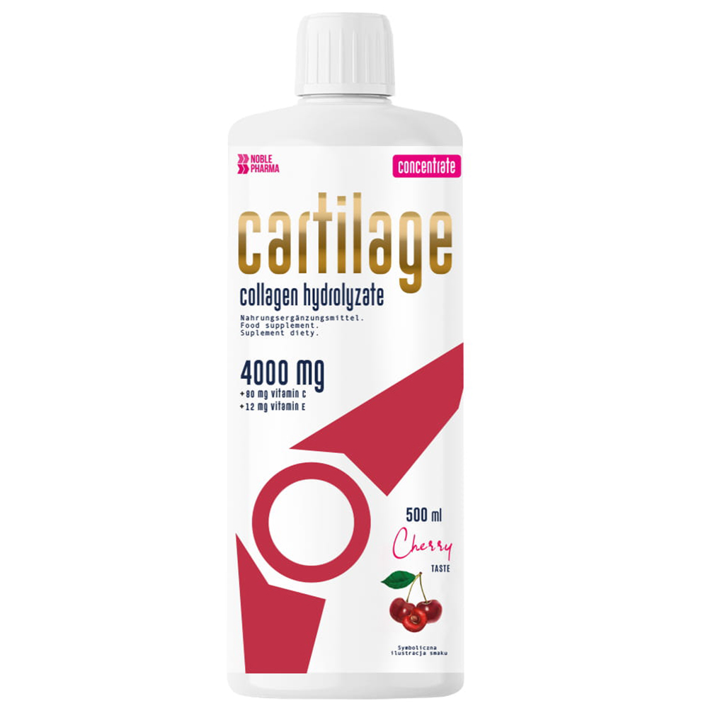 Noblepharma Cartilage, smak wiśniowy, 500 ml