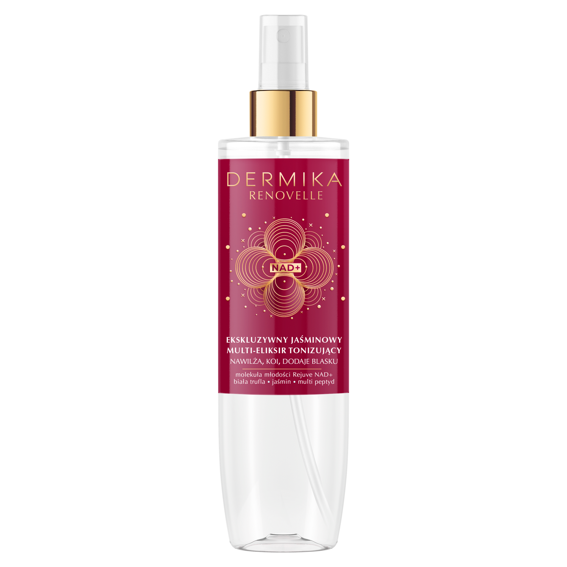 Dermika Renovelle, ekskluzywny jaśminowy multi-eliksir tonizujący, 200 ml