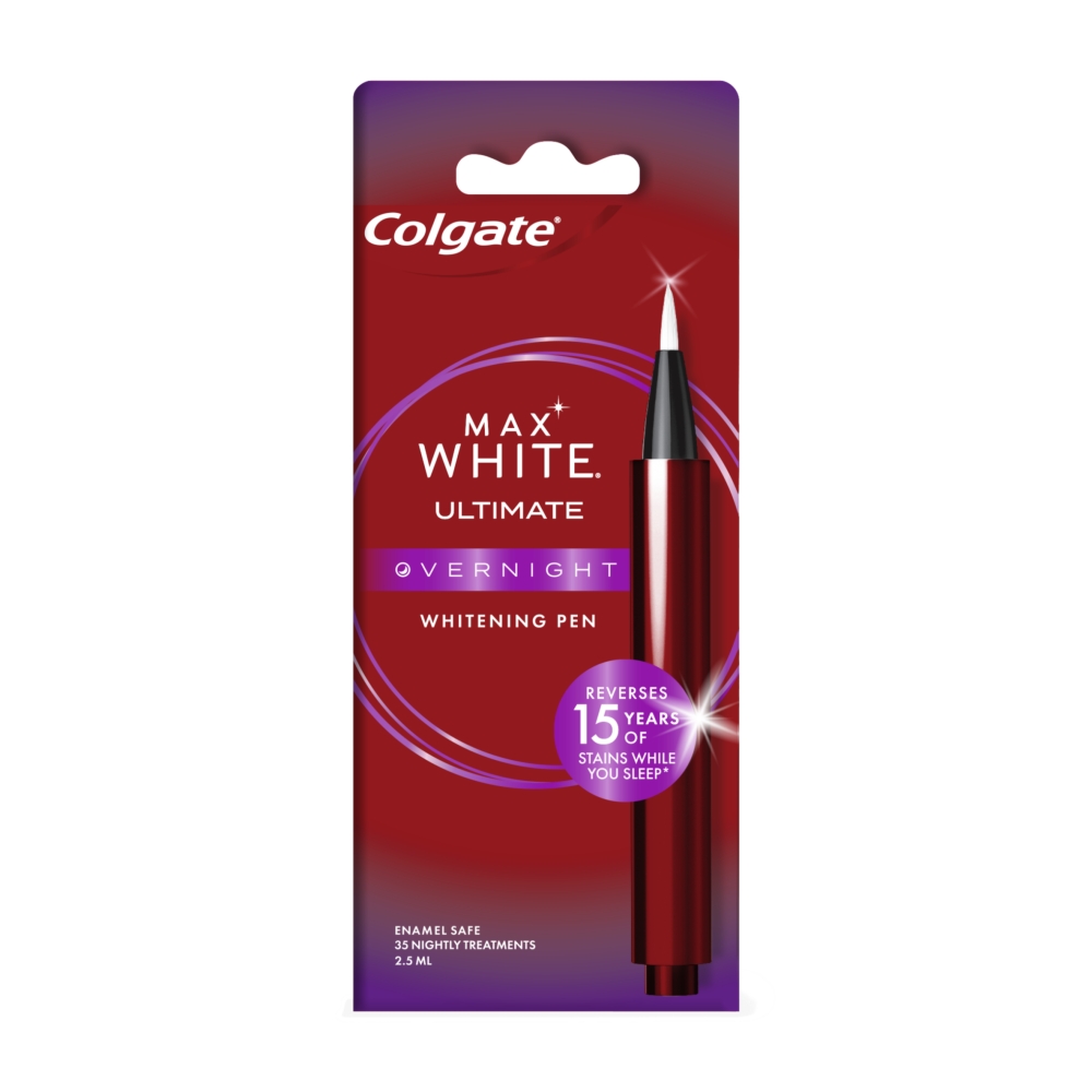 Colgate Max White Overnight, aplikator wybielający, 2,5 ml