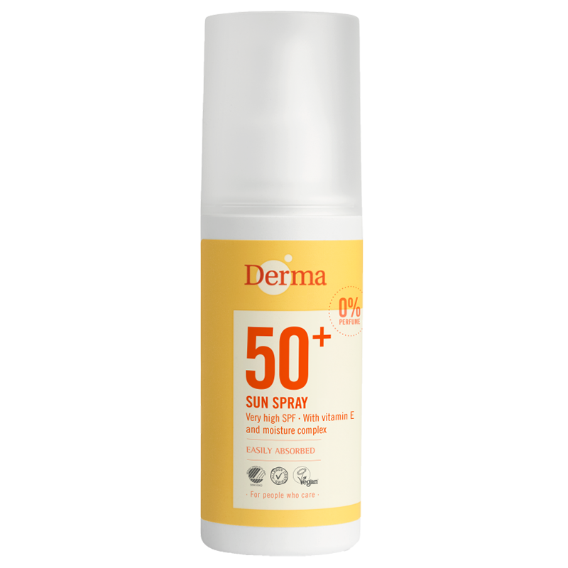 Derma Sun, spray ochronny do twarzy i ciała, SPF 50+, 150 ml