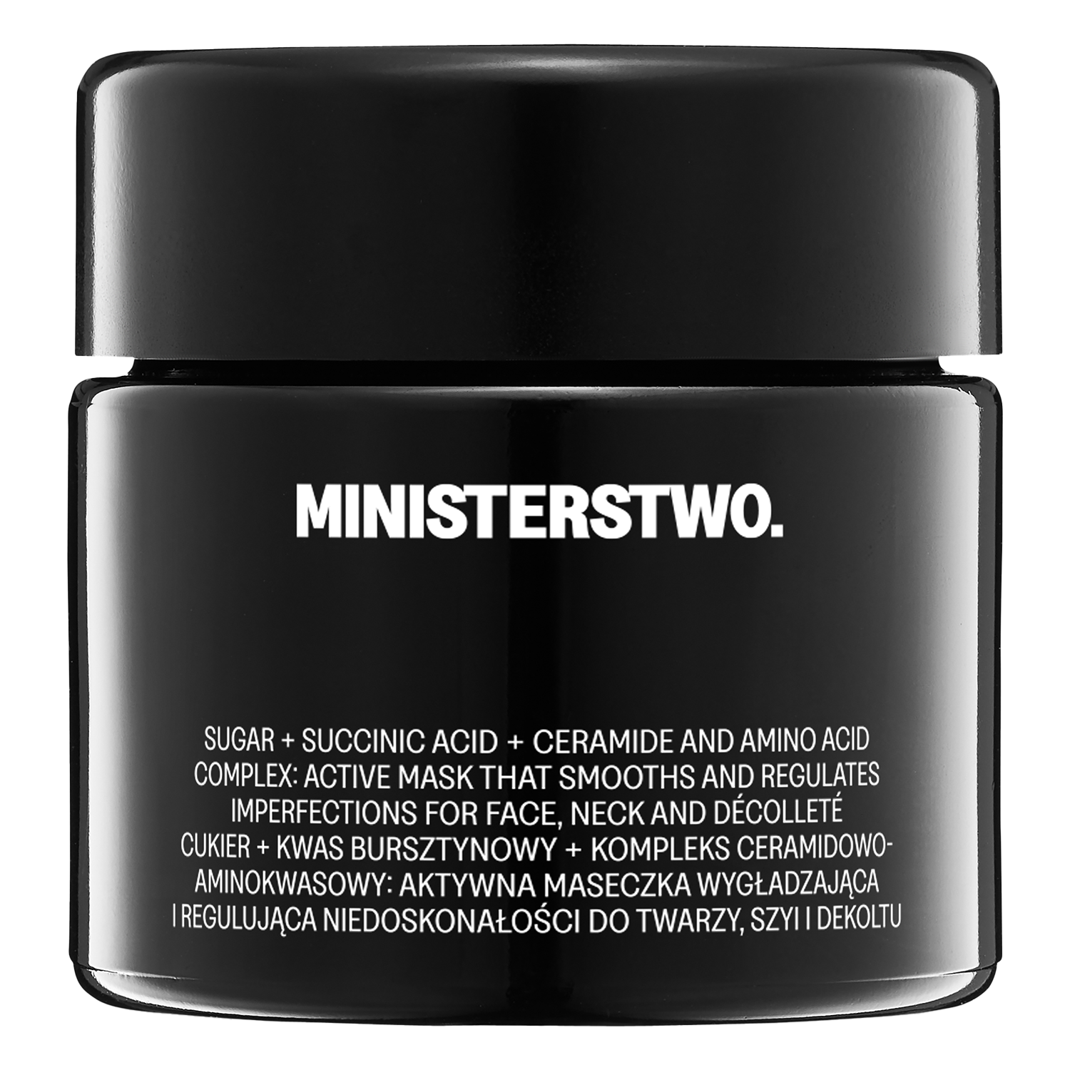 Ministerstwo Dobrego Mydła Cukier, wygładzająca maska do twarzy, 100 ml