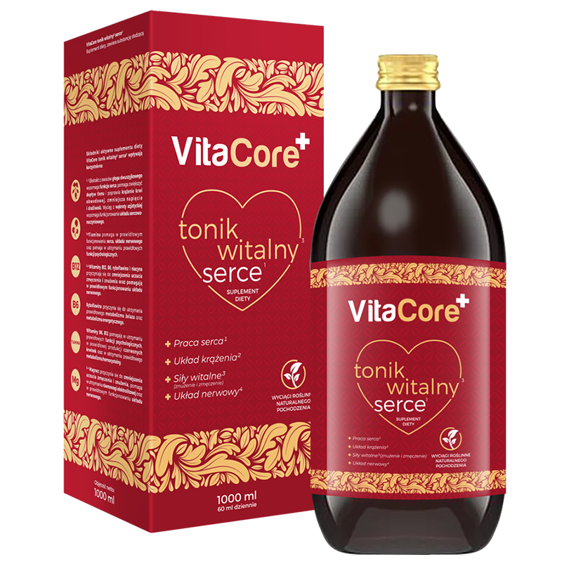 VitaCore Tonik Witalny Serce, 1000 ml