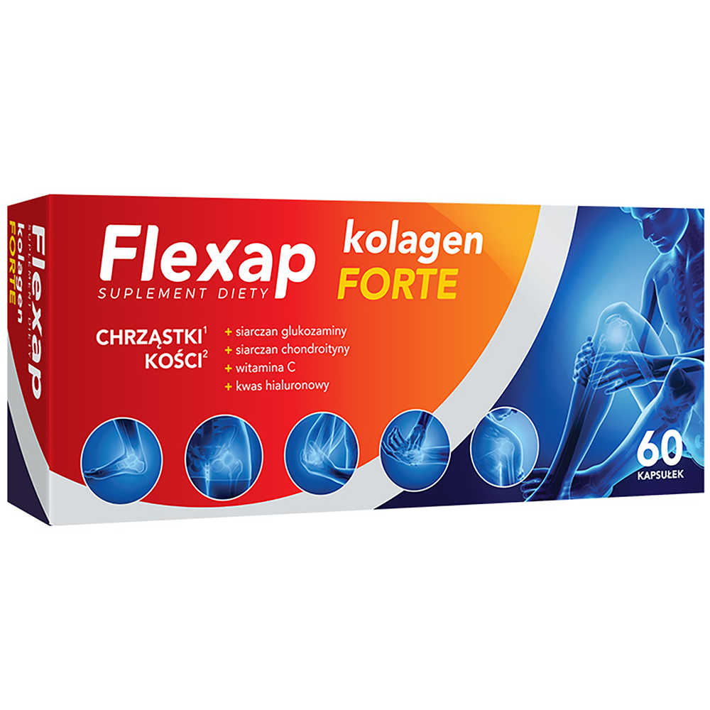 Flexap Kolagen Forte, 60 kapsułek