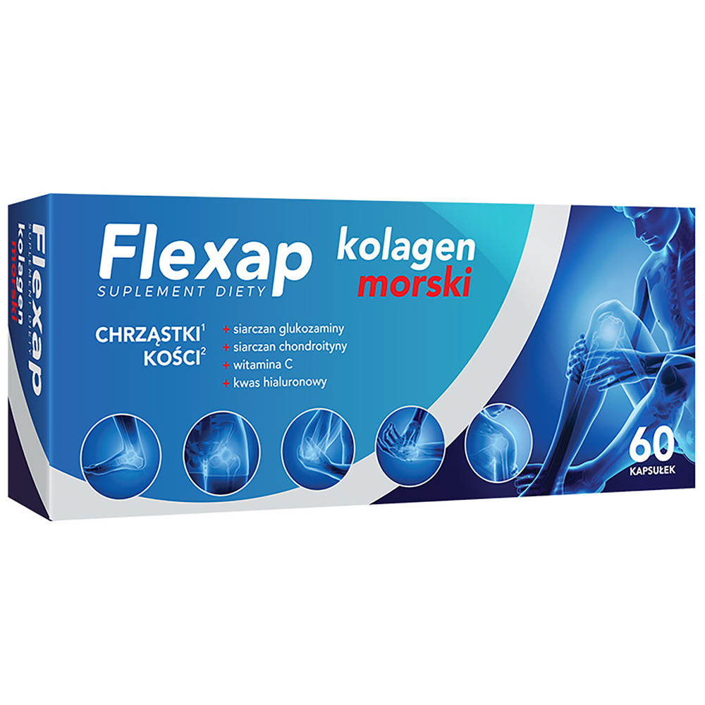 Flexap Kolagen Morski, 60 kapsułek