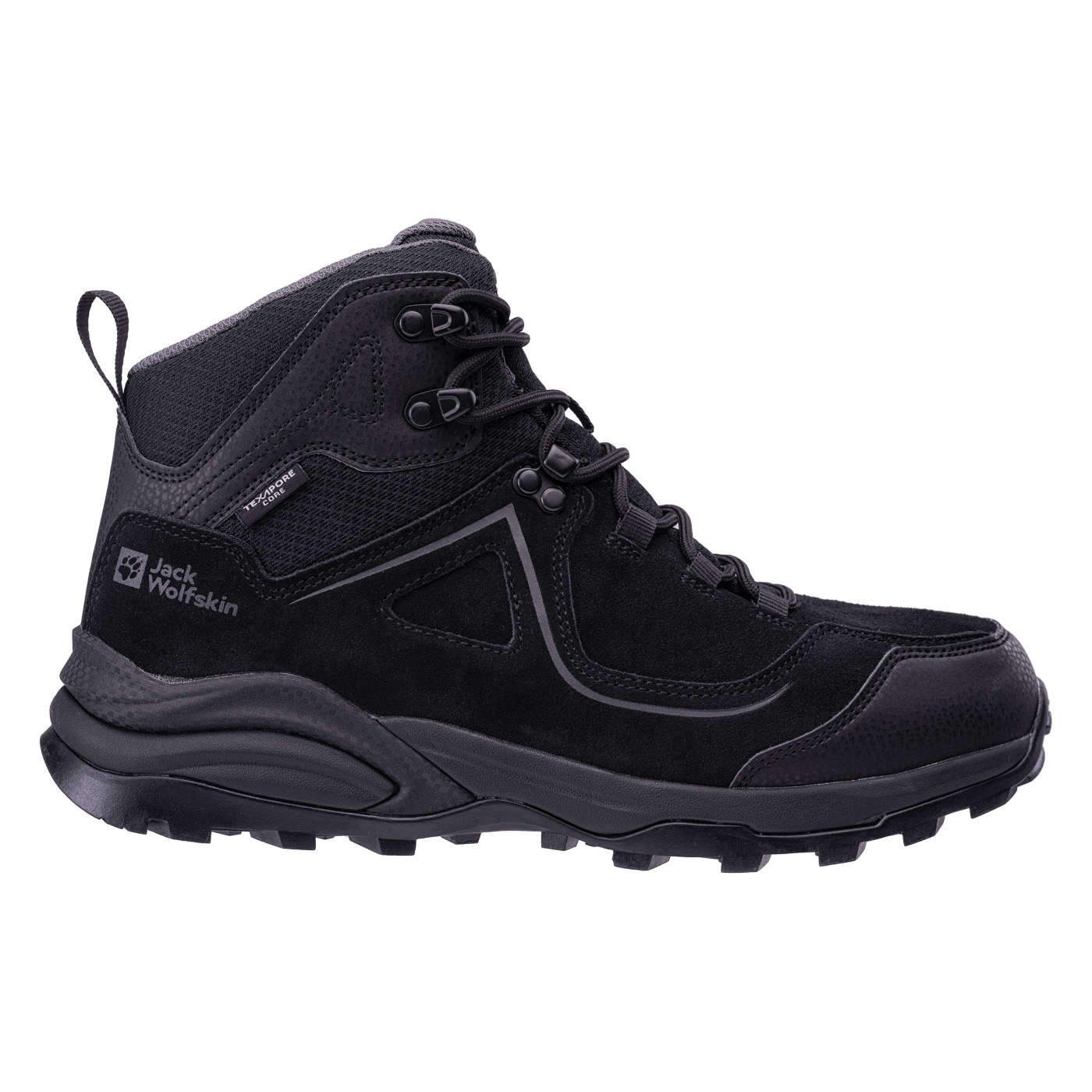 Męskie Buty JACK WOLFSKIN SUNSET HIKE TEXAPORE MID M 4057831-6000 – Czarny